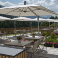 offset patio umbrella / commercial bariatric - SOMBRANO®
