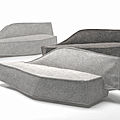 original design sofa / by Jean Marie Massaud / adult - AIRBERG