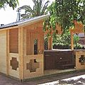 outdoor sauna - HARVIA