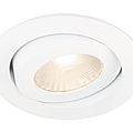 panel-mount spotlight / ceiling / round / LED - ROCK 9