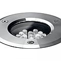 panel-mount spotlight / floor standing / LED / submersible - EGO MINI 15