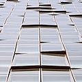 panels for facade curtain wall / metal and glass - AREA GARIBALDI A&B TOWERS