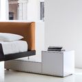 patient bedside table / contemporary / by Piero Lissoni / lacquered - TRUCK