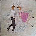 pattern board / hand-painted - THE FOXIES de K.Fabrizzi