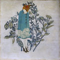 pattern board / hand-painted - DUNST FOX de Fabrizzi