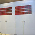 printed glass panel / pattern - EXTERNAL