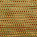 patterned fabric / silk / wool - FASCINATION