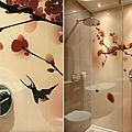 printed glass panel / pattern - EXTERNAL