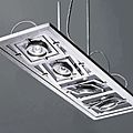 pendant lamp / contemporary / Aluminium - LIGHT FRAME HP41 by Charles Loomis