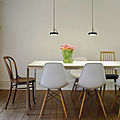 pendant lamp / contemporary / LED - U-TURN by Michel Charlot