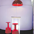 pendant lamp / contemporary / polyethylene - CUPOLE by Giò Colonna Romano