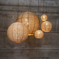 pendant lamp / contemporary / rattan / non-treated - SANGHA by DARK STUDIO