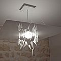 pendant lamp / original design - CRACKLIGHT