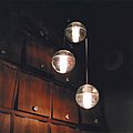 pendant lamp / original design / glass / cast - 14.3