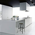 by Piero Lissoni kitchen / hidden with folding doors - CASE SYSTEM 5.0