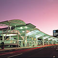 polyester textile membrane / plaster / PVC / for tensile structures - AUKLAND INTERNATIONAL AIRPORT