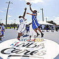 polyurethane sports flooring / outdoor - Basketball