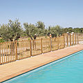 barrier with panels / pool / glass - GC-030 SERIES
