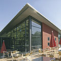 prefabricated building / energy efficient / wood / for catering - by Glöckler+Frei Architektur Freiraum Ehingen