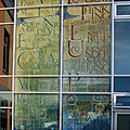 printed glass panel / pattern - EXTERNAL