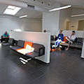 public bench / contemporary / wall-mounted - SEATDOWN by Friis & Moltke