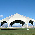 PVC textile membrane / plaster / polyester / for tensile structures - HIGH-POINT® 24