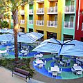 quadruple patio umbrella / commercial bariatric - QUADRIFOGLIO