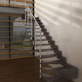 quarter-turn staircase / hanging - MODA SIMPLE H12