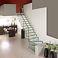 quarter-turn staircase / hanging / glass - EXCELLENCE : SWING LIGHT