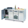 refrigerated prep table - PROFF : NT-1600
