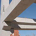 reinforced concrete beam / prefabricated / I - TI