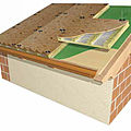 rock wool insulation panel / rigid / fire-resistant - ISOVENT®