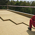 rock wool insulation panel / for roof / rigid - ROCKWOOL® TAPERED