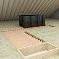 rock wool insulation panel / semi-rigid / fire-resistant - XT/WALK-R
