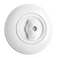 rotational light switch / traditional - DREHSCHALTER PORZELLAN
