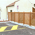 security barrier / for public spaces - WINDBREAK