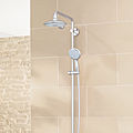 shower set with fixed-column shower head / thermostatic - POWER&SOUL®