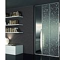 sliding door / Aluminium / glass - METALLIKA WHITE FLOWER