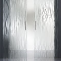 sliding door / glass / double / pattern - FILI MATÉ DOUBLE FACE