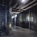sliding door / glass / translucent - METÀFORA