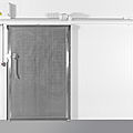 sliding door / isothermal / for cold stores - PCR