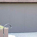 wood garage door / curved - PEGASO STANDARD
