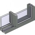 sliding patio door / in for aluminum - HI-FINITY