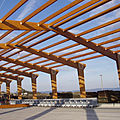 glulam wood framework - EPICÉA