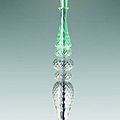 stands lamp / contemporary / Murano glass - THE MIST : 6/6609/3 by Leo De Carlo