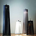 stands lamp / contemporary / polyester - SOLIS by Carmine Deganello