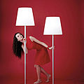 stands lamp / contemporary / polyethylene - PIANTANA ALI BABA by Giò Colonna Romano