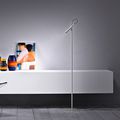 stands lamp / contemporary / steel - MAGNETO by by Giulio Iacchetti