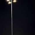 stands lamp / original design / metal / oled - CLUSTER+ by Ben Wirth