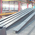 steel beam / variable depth - S275JR - S355JO